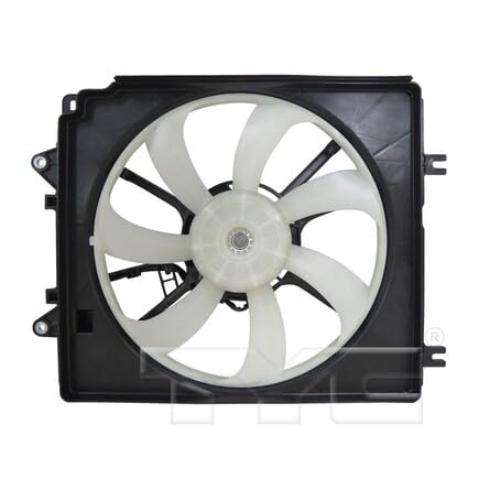 Cooling Fan Assembly TYC 611550 Compatible with 2017-2019 Honda CRV