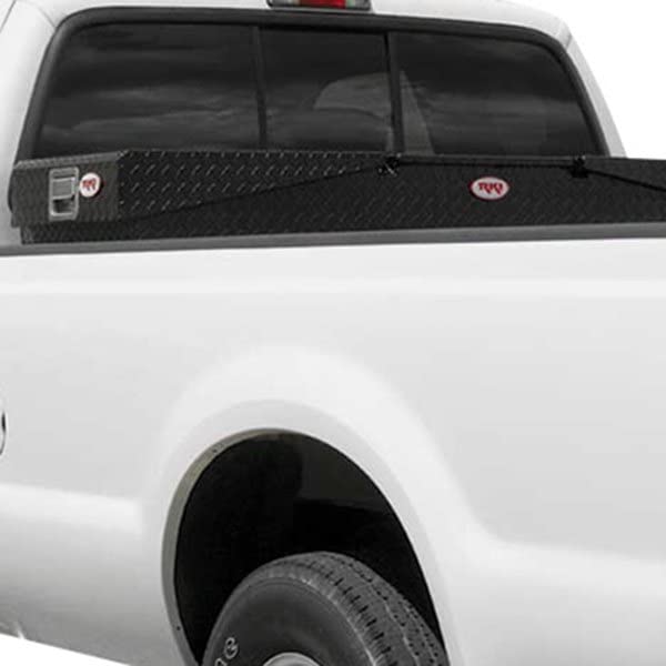 Double Lid RKI Aluminum Cross Box for Fullsize Trucks Black
