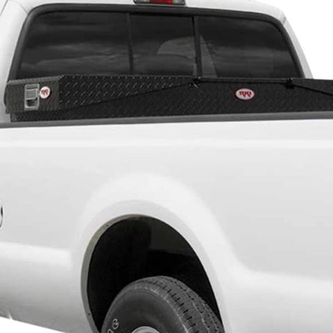 Double Lid RKI Aluminum Cross Box for Fullsize Trucks Black