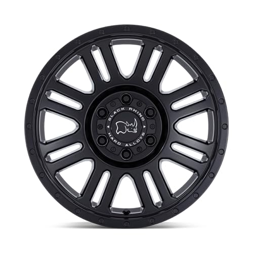 Black Rhino YELLOWSTONE Hard Alloys 18X8 6X130 6.39 48mm MATTE BLACK - 1880YWN486130M84