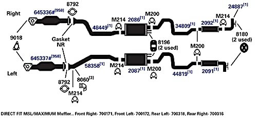 Gasket AP Exhaust 9018