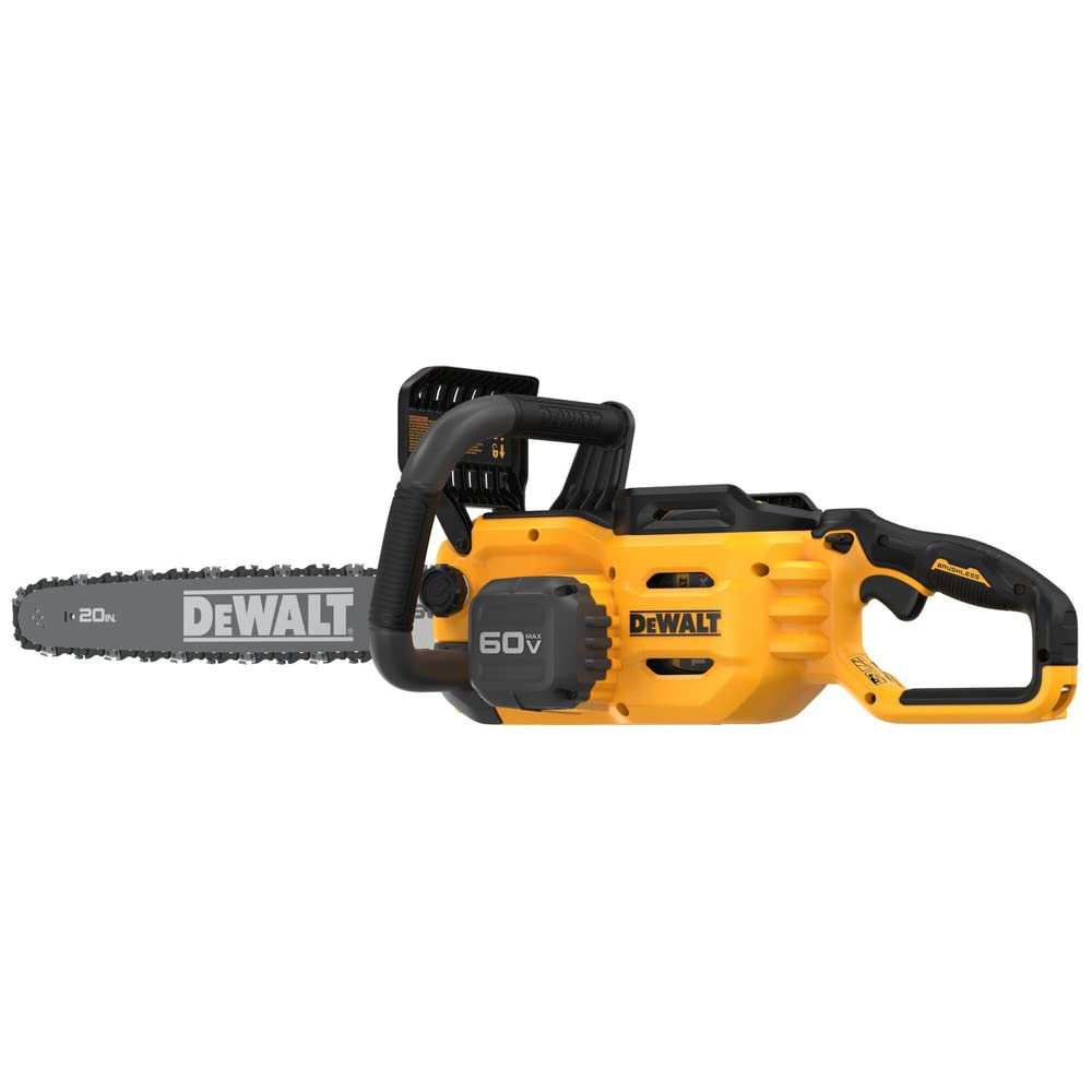 60V MAX DEWALT Cordless Chainsaw Kit, 20 in., Battery & Charger Included (DCCS677Y1)