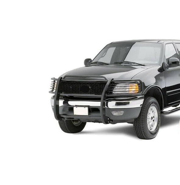 Grille Brush Black Horse Bumper Guard Modular Compatible with 1999-2002 Ford Expedition|1999-2004 Ford F-150|1999-2007 Ford F-250 Super Duty-17FP27MA