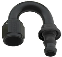 180 Degree -16AN Push-Lite End Fragola Black