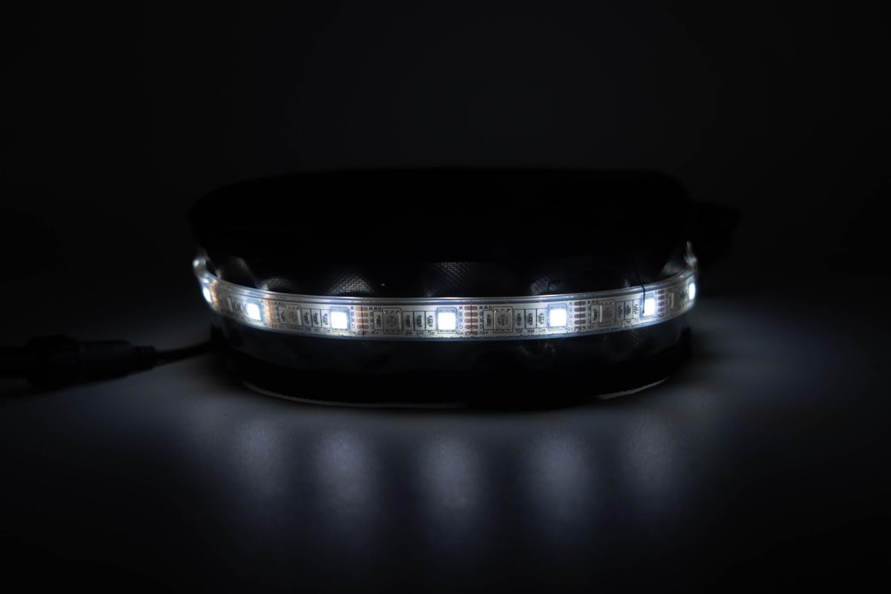 Overland Tuff Stuff LED Light Strip, USB, Dimmable, White/Amber