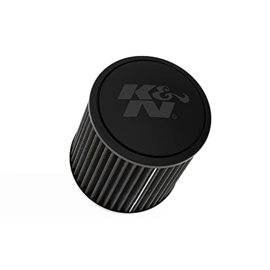 K&N Lifetime Dryflow Universal Clamp-On Air Filter: Dry Synthetic, Washable, Oil-Free, Washable: Flange Diameter: 3 In, Filter Height: 6 In, Flange Length: 1.5 In, Type: Dry Synthetic, RU-3108HBK