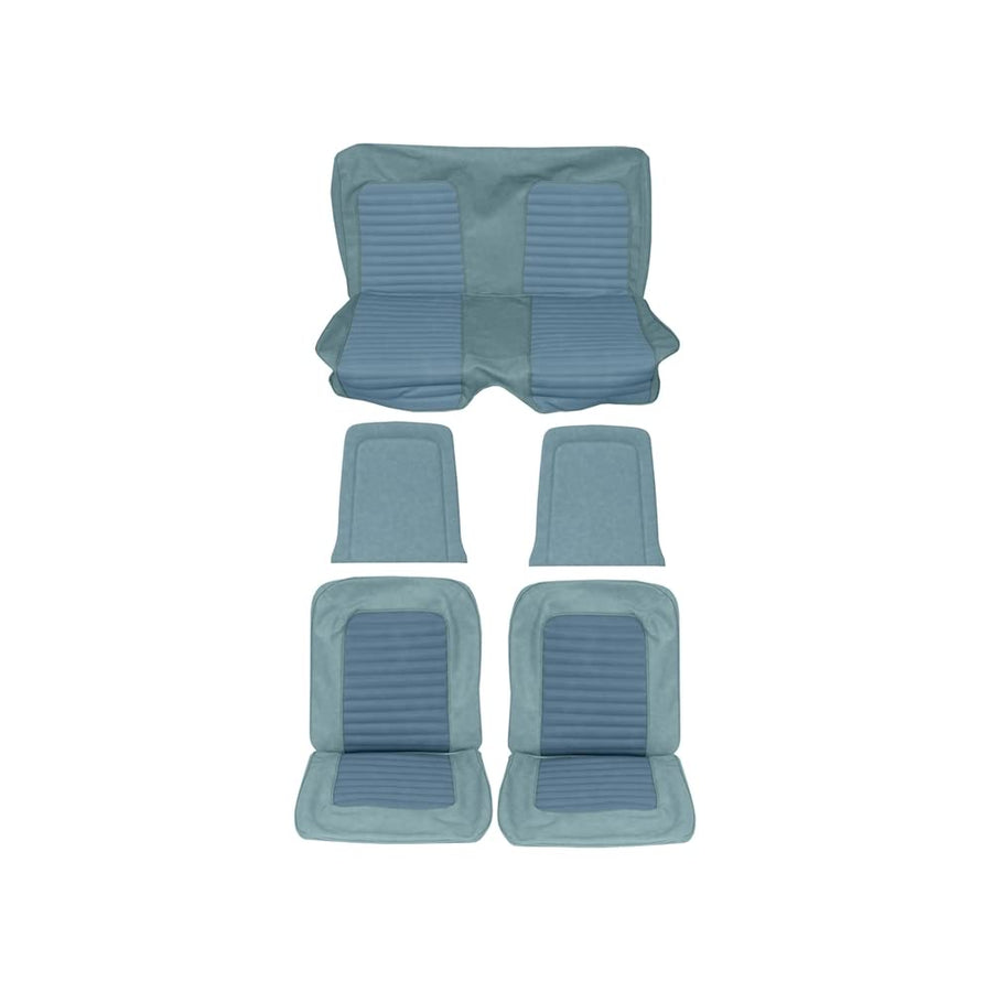 66 Std. Upholstery (T/T Blue) Scott Drake (66CP-S-FULL-BL)