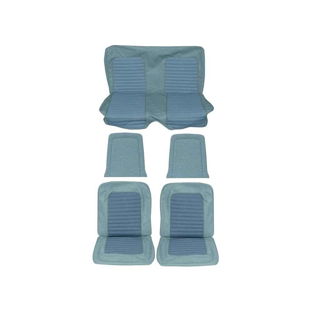 66 Std. Upholstery (T/T Blue) Scott Drake (66CP-S-FULL-BL)
