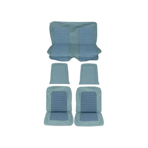 66 Std. Upholstery (T/T Blue) Scott Drake (66CP-S-FULL-BL)