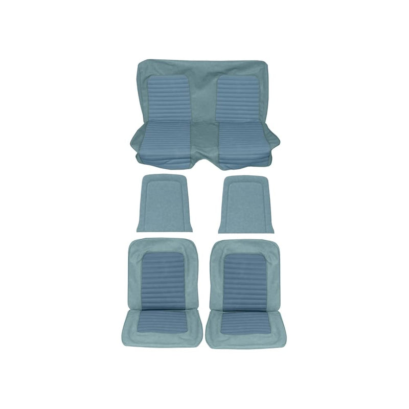 66 Std. Upholstery (T/T Blue) Scott Drake (66CP-S-FULL-BL)