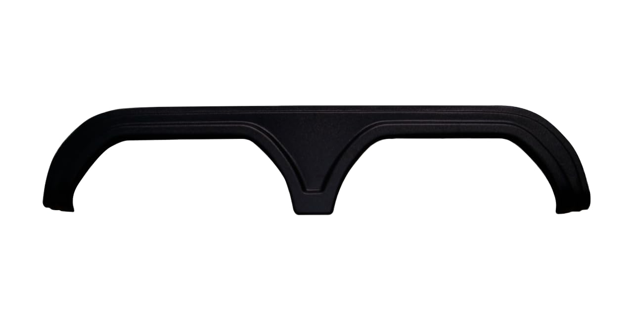 Tandem Axle Fender Skirt FS764 ICON 01616 for Gulf Stream - Black