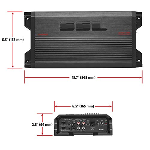 CG3000.1D Sound Storm Laboratories Class D Car Amplifier - 3000 Watts, 1 Ohm Stable, Digital, Monoblock, Mosfet Power Supply, Great for Car Subwoofers