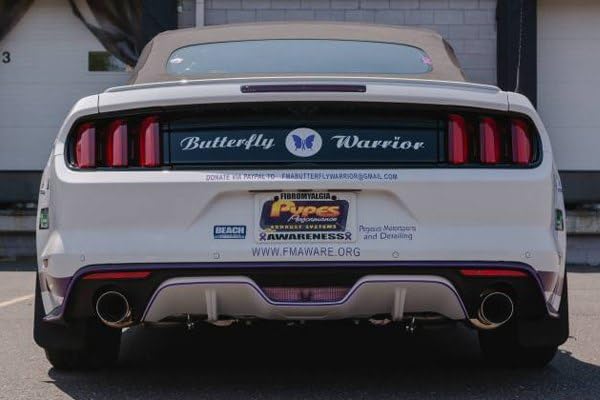 Axle Back Exhaust System Pypes Performance SFM84MS (Non-Carb Compliant)