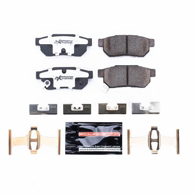 Power Stop Z26-374 Brake Pad Extreme Performance For Acura Integra, Honda Acc, Honda CRX, Honda Civic, Honda Civic, Honda Ci, Honda Civic del Sol, Honda Prelude [Model Specific]