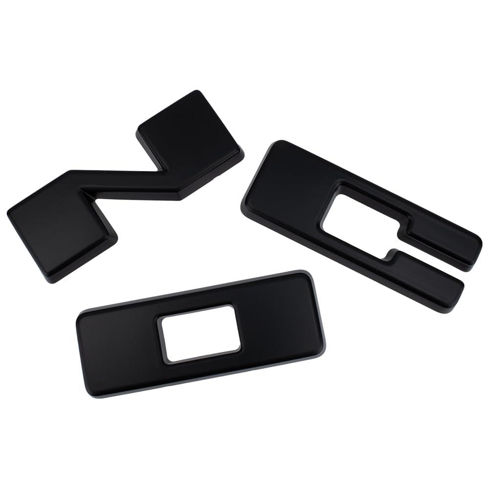 Ford Bronco Genuine OEM Lettering Overlay Kit for Ford Bronco | Matte Black Finish with Easy Installation | M1447BLMB