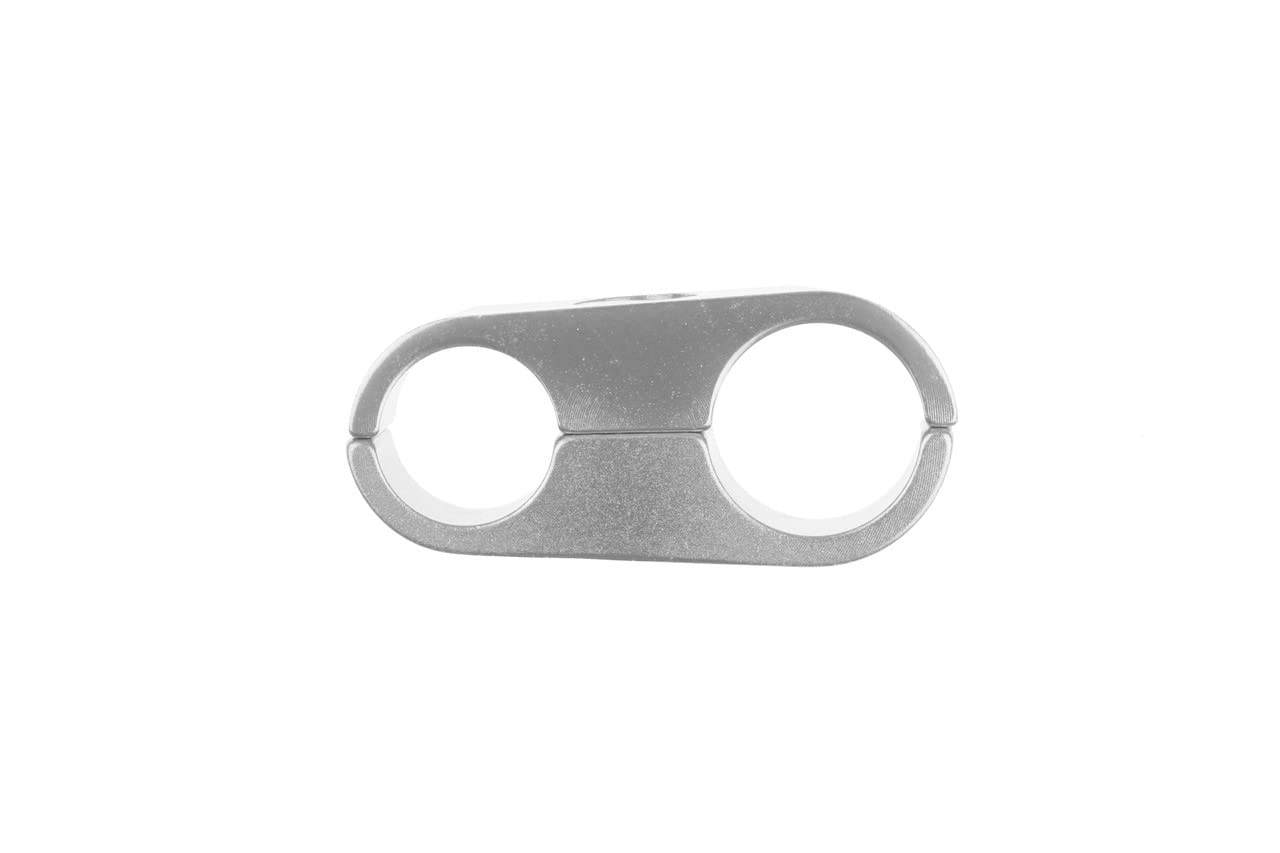 Performance Red Horse 730-06-08-5 Offset -06 An To -08 An Hose Separator-Clear