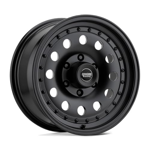 AR62 OUTLAW II American Racing 18X8 8X170 0mm SATIN BLACK - AR628870B