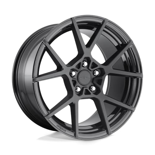 KPS Rotiform Matte Black Wheel with Painted Finish (19 x 8.5 inches /5 x 112 mm, 45 mm Offset)