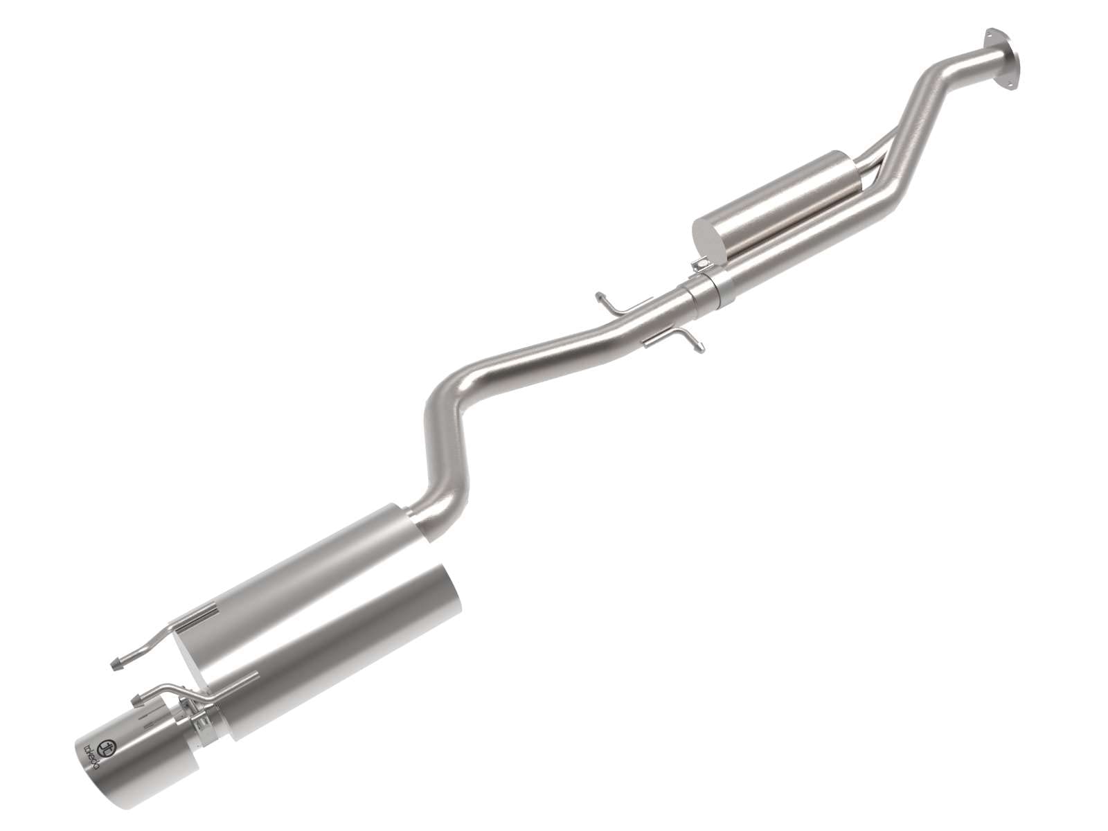 aFe Power 2-1/2 IN 304 Stainless Steel Cat-Back Exhaust System w/Polish Tip Fit Lexus IS300 01-05 L6-3.0L 49-36058-P