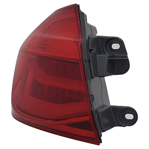 Left TYC Tail Light Assembly Compatible with 2016-2018 BMW 3 Series