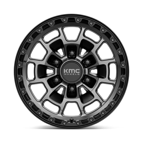 KMC Wheels KM718 16X8 6X5.5 S-BLK GTCC 00MM Summit KM71868068400