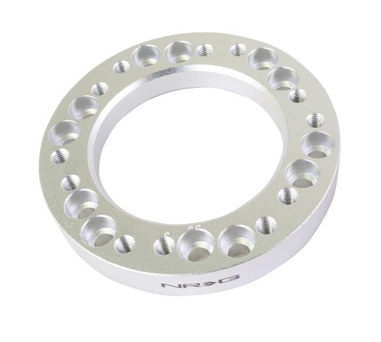 NRG Innovations Steering Wheel Hub Extension NRG-SRK-500SL Spacer, 5" Adapter Spacer 6x70 and 6x74mm Bolt Patterns