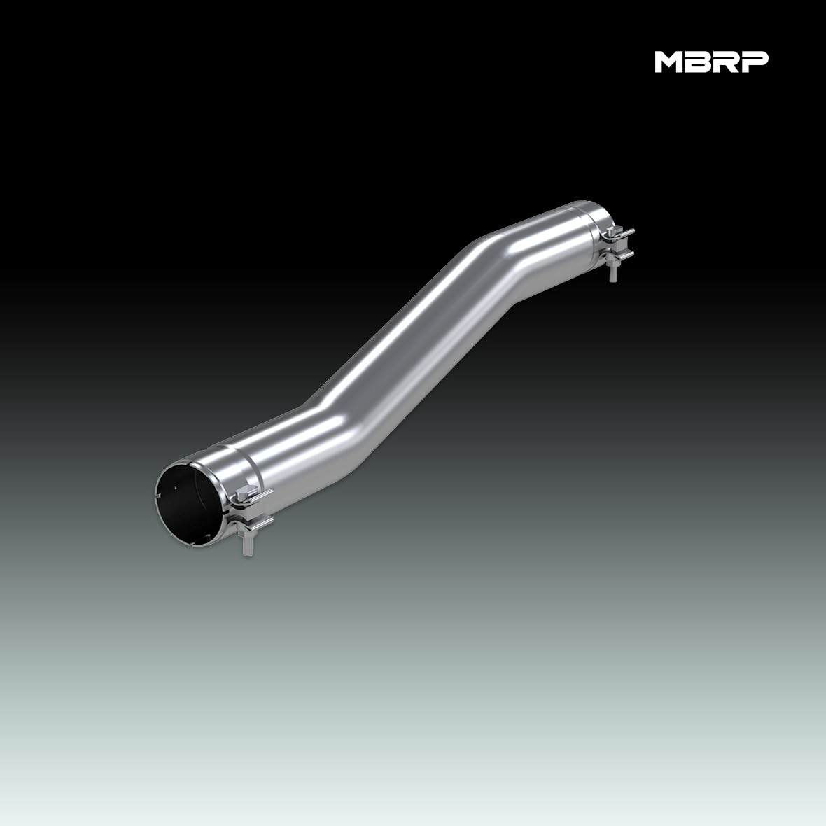 T409 Stainless MBRP S5001409 Center Section Straight Pipe — Post-Catalyst