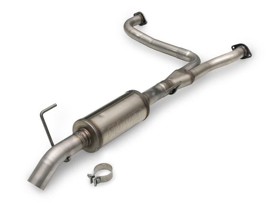 Flowmaster 718152 Extreme FlowFX Cat-Back Exhaust Kit 2.5 to 3 Inch 409 Stainless Steel Single Turn Down Dump Compatible with 2022-2024 Nissan Frontier 3.8L V6 2 & 4WD All Wheelbases