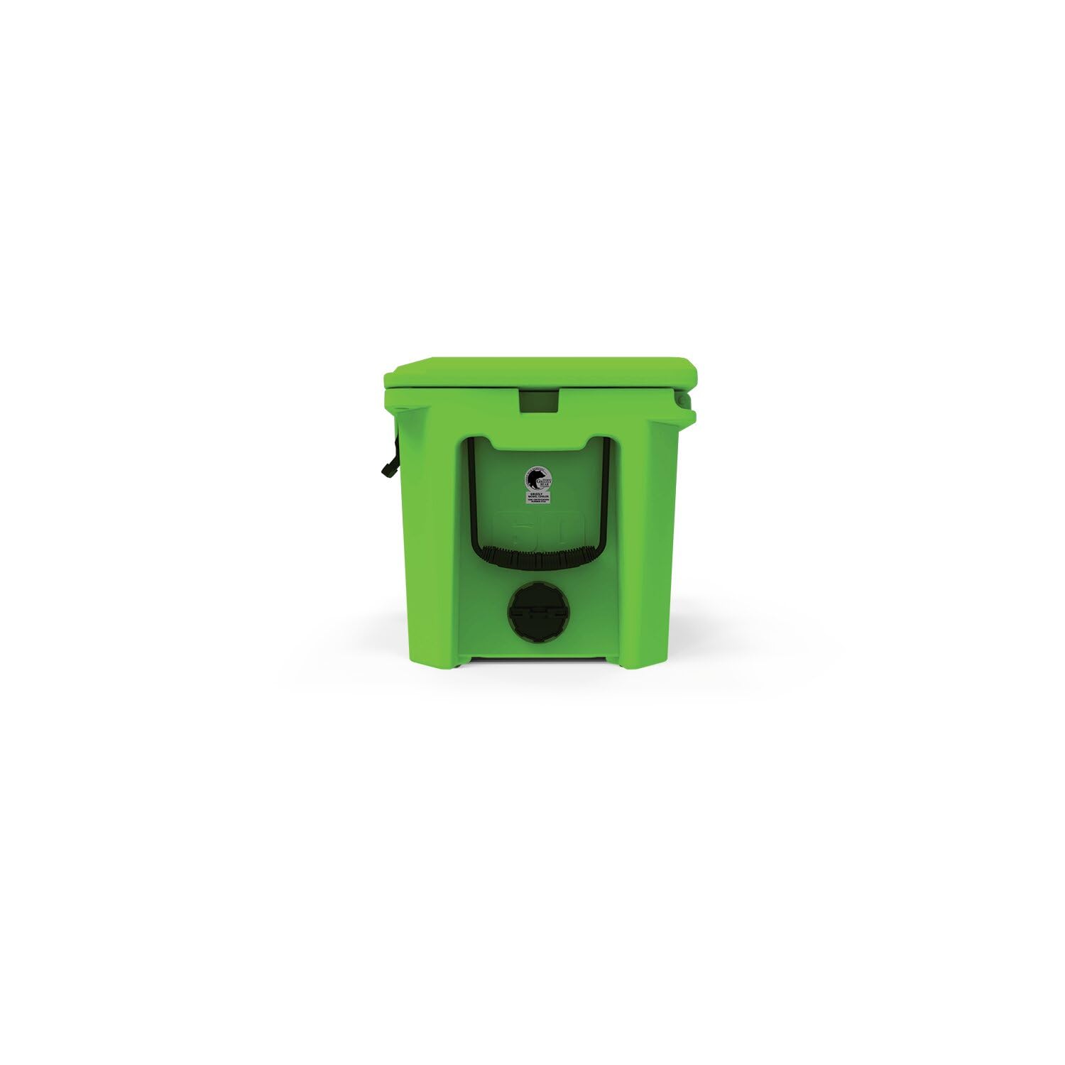 60 Cooler Grizzly | 60 qt Ice Chest Durable Rotomolded Insulated | Made in USA | Warranty for Life | For Beach Boat Camping Fishing Hunting | G60 | Lime Green