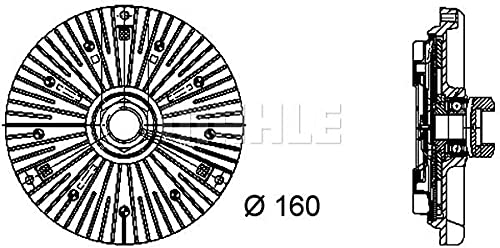 Engine Cooling Fan Clutch BEHR CFC79000P