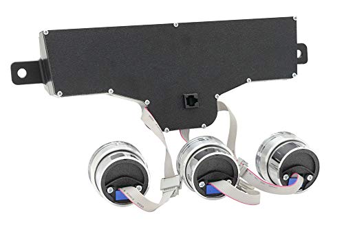 Dakota Digital 61 62 Chevy Impala VHX-61C-IMP-S-R Analog Dash Gauge System Silver Red
