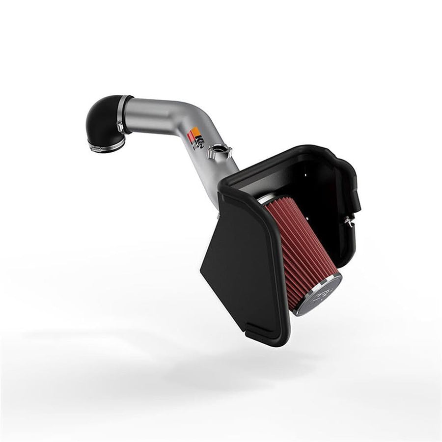 Cold Air Intake System K&N: High-Flow Air-Filter, Increase Performance & Horsepower: Compatible with 2016-2018 NISSAN Titan XD, 77-6017KS