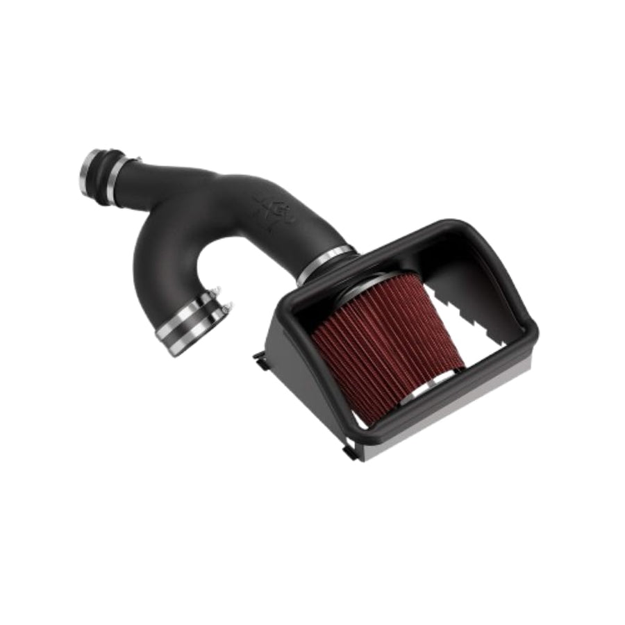 Cold Air Intake System K&N: High-Flow Air Filter, Increase Performance & Towing: Compatible with 2015-2016 FORD: F150, 63-2592