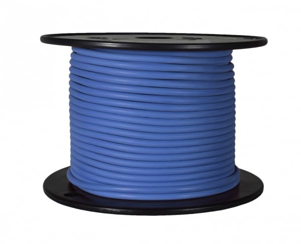 Battery Doctor WirthCo 81099 Plastic Primary 16 Gauge Wire Single Conductor - 100', Blue
