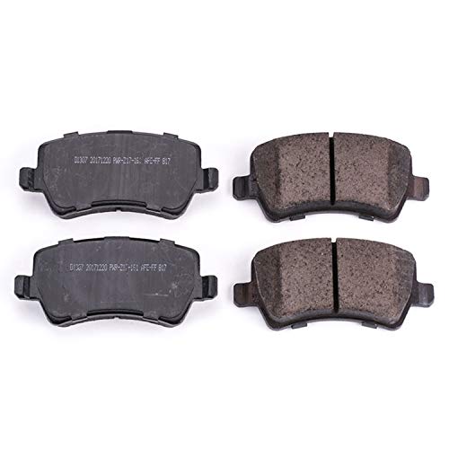 Power Stop Z16 16-1307 Rear Ceramic Brake Pads For LR2, Range Rover Evoque, S60, S60 Cross Country, S80, V60, V60 Cross Country, V70, XC60, XC70 [Model Specific]