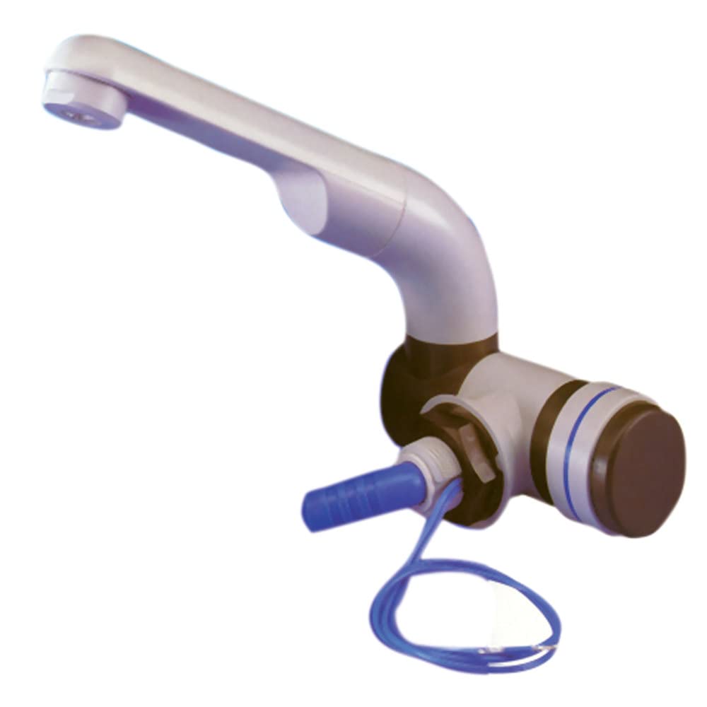 Electric Water Faucet Shurflo by Pentair w/Switch - White