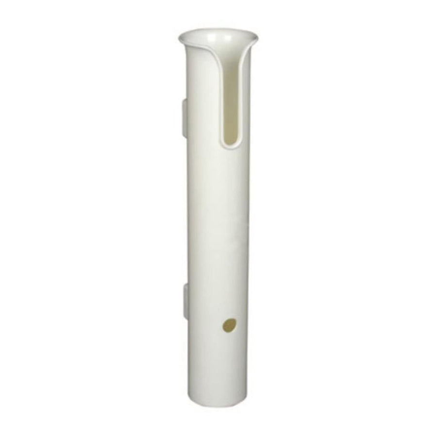 T-H Marine Rocket Launcher Rod Holder, Rack Style with Fixed Standoffs - White