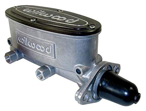 Aluminium Tandem Master Cylinder Kit Wilwood (w/Brkt & Prop Valve 1.12in)