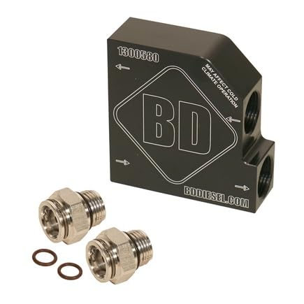 BD Diesel Performance Cooler Bypass Delete for Dodge RAM 66RFE/68RFE/66RC/69RC 2500/3500/4500/5500 2013-18