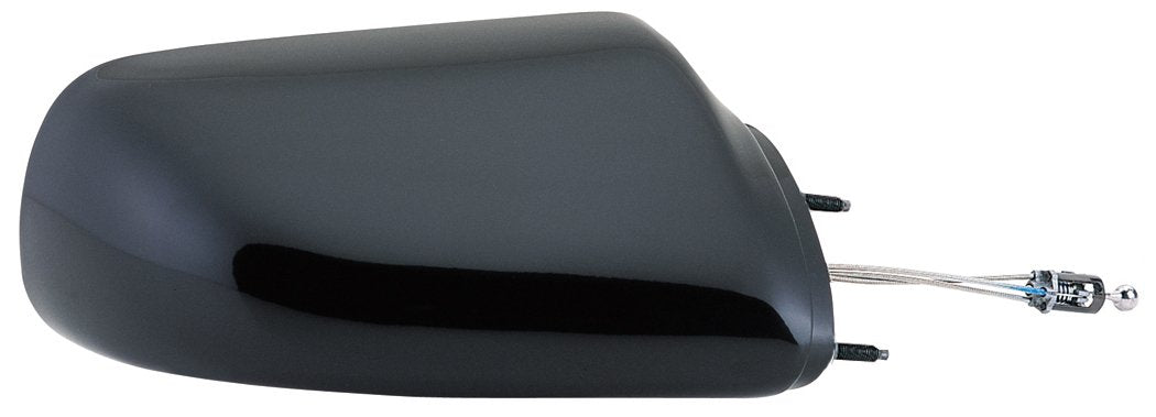 Fit System Mirror Passenger Side for Chevy Lumina APV, Olds. Silhouette, Pontiac Transport, Black, Non-Foldaway, Manual Remote