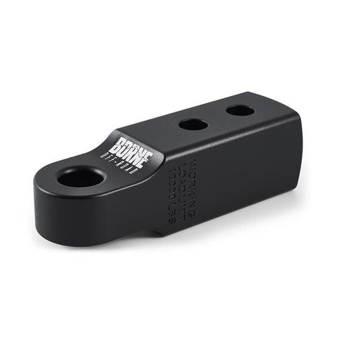 2” Borne Off-Road Hitch Receiver Shackle Mount, Black