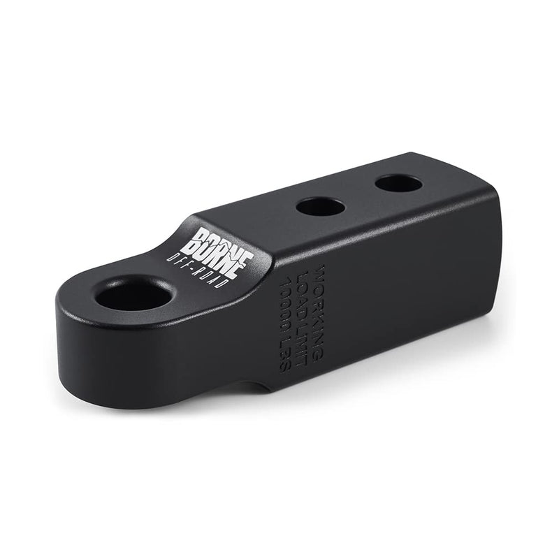 2” Borne Off-Road Hitch Receiver Shackle Mount, Black