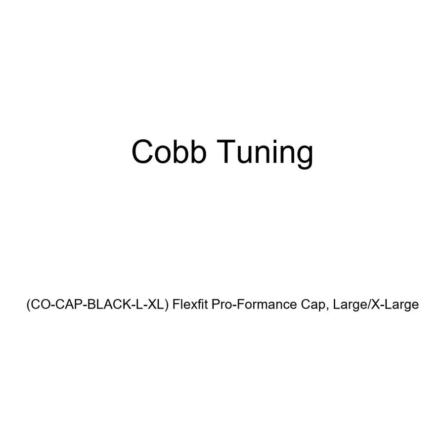 Cobb Tuning Flexfit Pro-Formance Cap, Large/X-Large (CO-Cap-Black-L-XL)