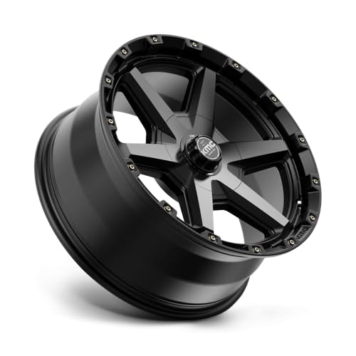 KMC 20X9 KM101 6X135/5.5 S-BLK GTCC 18MM - KM10129067418