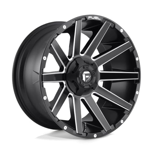 FUEL OFF-ROAD D616 22X10 CONTRA, 8X180, 4.79, 18mm MATTE BLACK MILLED - D61622001847