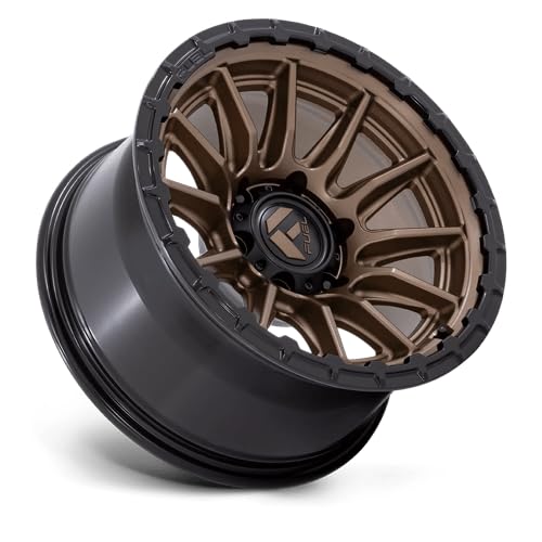 FUEL OFF-ROAD FC866 22X10 PISTON 6X135 4.79-18mm MATTE BRONZE W/GLOSS BLACK LIP - FC866ZB22106318N