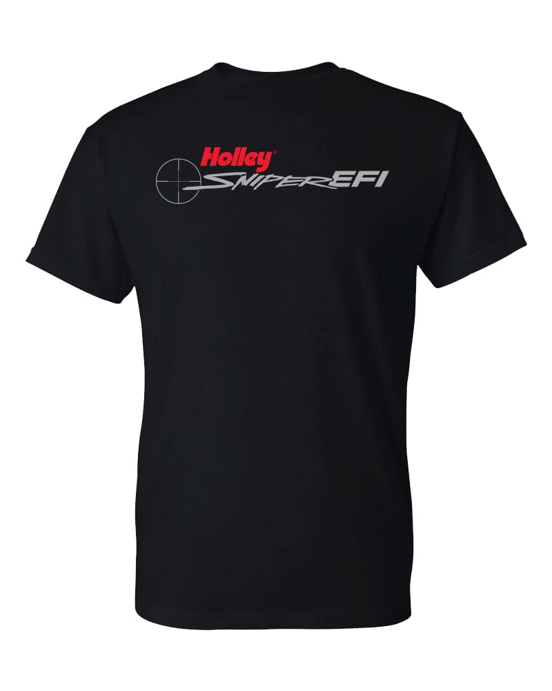 Sniper EFI Holley 10127-MDHOL T-Shirt - Medium Black