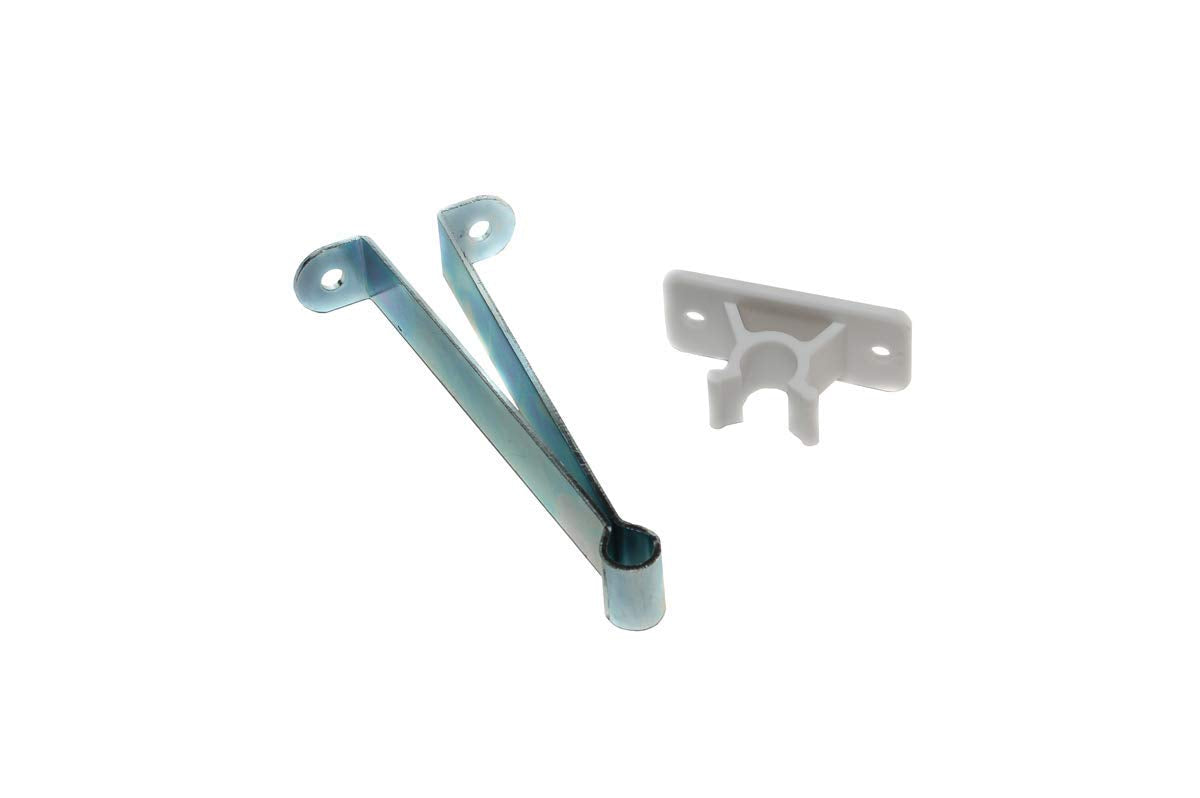 Door Holder RV Designer E265, Metal with Plastic Clip, 3 inch, Entry Door Hardware
