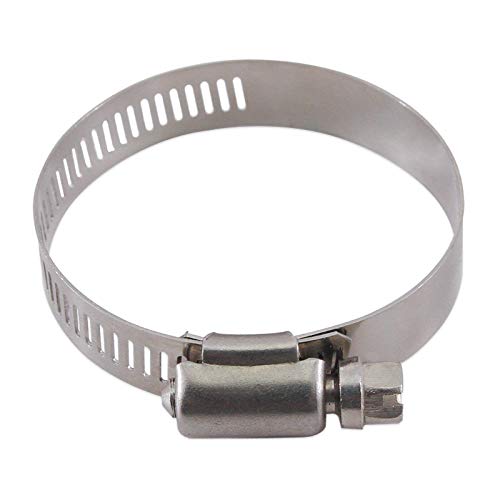 High-Torque Mishimoto Worm Gear Clamp, 4.13"-5.00" (105mm-127mm), Pack of 2