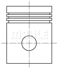 Piston Mahle - 0373100